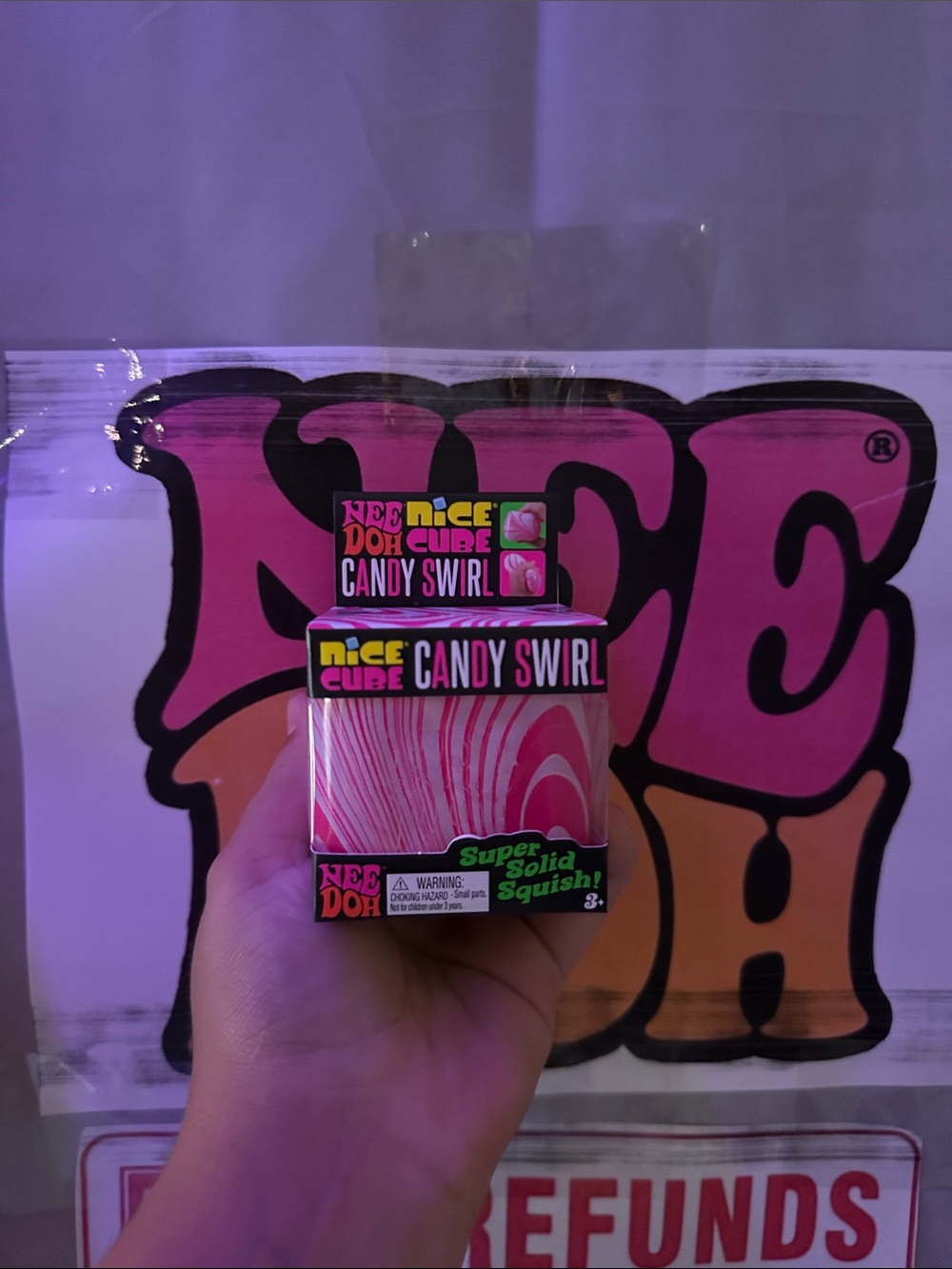 NeeDoh Candy Swirl